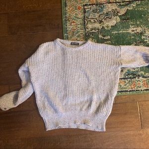 Gray multicolored American Apparel Sweater